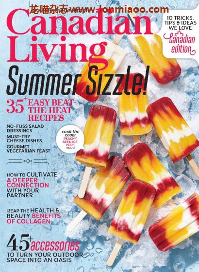 [加拿大版]Canadian Living 美食时尚生活杂志 2021年7-8月刊